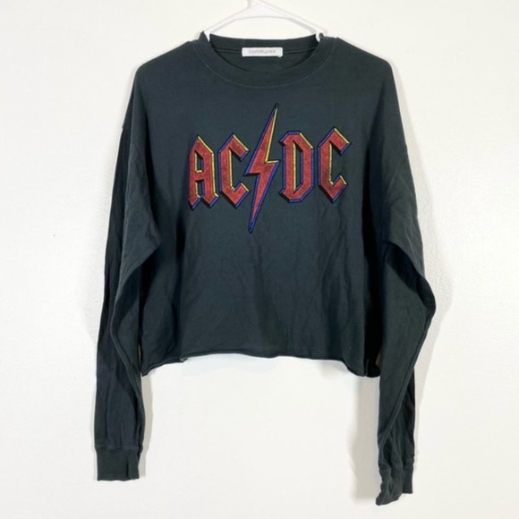 DAYDREAMER NWOT AC/DC Retro Vintage Band Tee Bolt - Picture 1 of 5